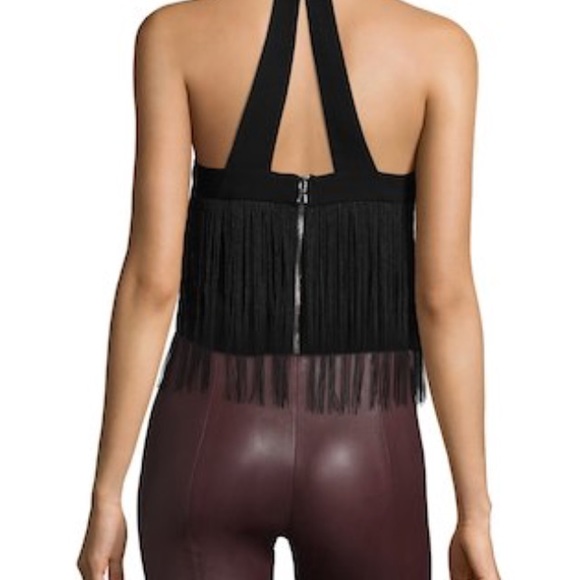 Parker Fringe Halter Top - Picture 3 of 5